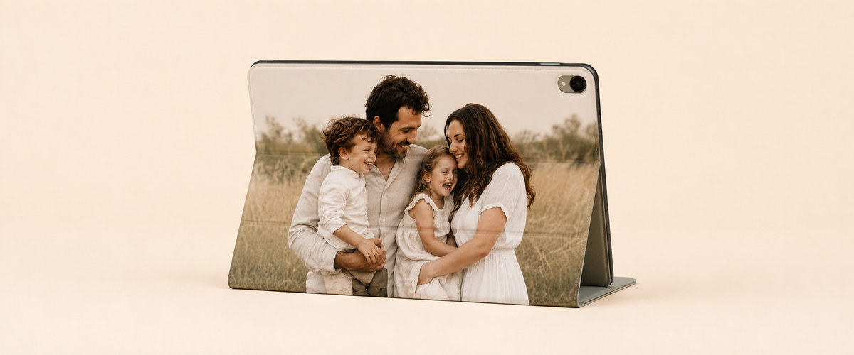 Family photo iPad case
