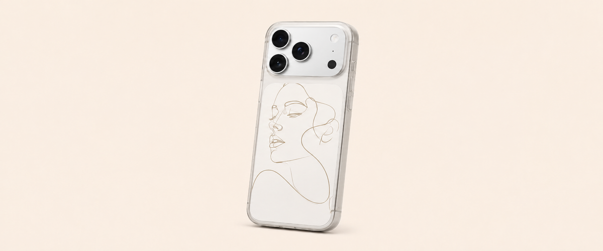 Minimal personal style phone case
